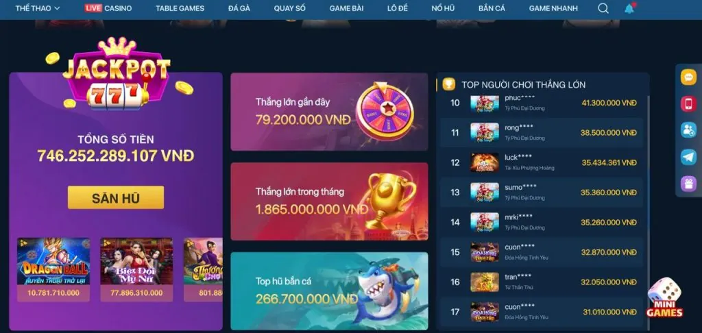 Giao diện game bắn cá Ga567 với các loại cá đa dạng